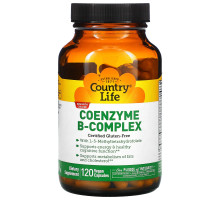 Country Life, Coenzyme B-Complex, 120 веганских капсул