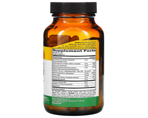 Country Life, Coenzyme B-Complex, 120 веганских капсул Country Life, Coenzyme B-Complex, 120 веганских капсул