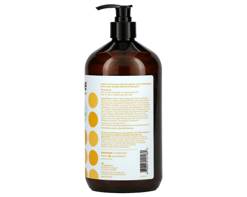 EO Products Мыло 3в1 для всего тела: шампунь гель для душа и пена для ванны с ароматом кокоса и лимона 960 мл EO Products Мыло 3в1 для всего тела: шампунь гель для душа и пена для ванны с ароматом кокоса и лимона 960 мл