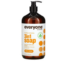 EO Products, Жидкое мыло для мужчин Everyone Soap for Every Man, Кедр + цитрус, для очищения и увлажнения кожи, 32 унции (960 мл)