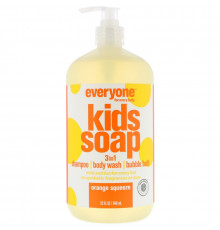 EO Products Everyone Soap for Every Kid Orange Squeeze 32 fl oz (960 ml)