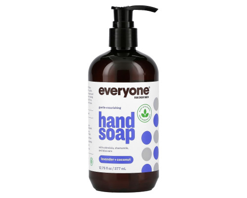 Everyone Hand Soap Lavender + Coconut 12.75 fl oz (377 ml) Everyone Hand Soap Lavender + Coconut 12.75 fl oz (377 ml)
