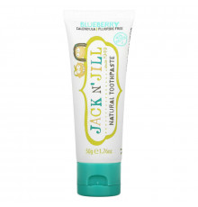 Jack n' Jill Natural Toothpaste with Certified Organic Blueberry 1.76 oz (50 g)