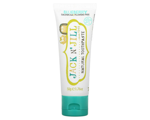 Jack n' Jill Natural Toothpaste with Certified Organic Blueberry 1.76 oz (50 g) Jack n' Jill Natural Toothpaste with Certified Organic Blueberry 1.76 oz (50 g)