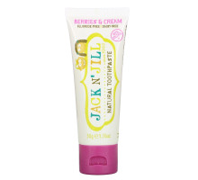 Jack n' Jill, Natural Toothpaste, Berries & Cream, 1.76 oz (50 g)