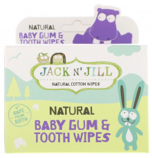 Jack n' Jill, Natural Baby Gum & Tooth Wipes, 25 Individually Wrapped Wipes