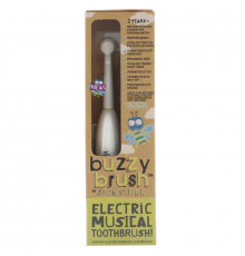 Jack n'Jill, Buzzy Brush, Electric Musical Toothbrush, 1 Electric Toothbrush + 1 Sticker Sheet