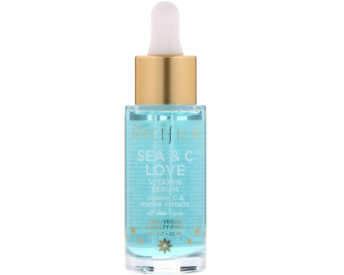 Pacifica, Sea & C Love, Vitamin C Serum, 1 fl oz (29 ml) Pacifica, Sea & C Love, Vitamin C Serum, 1 fl oz (29 ml)