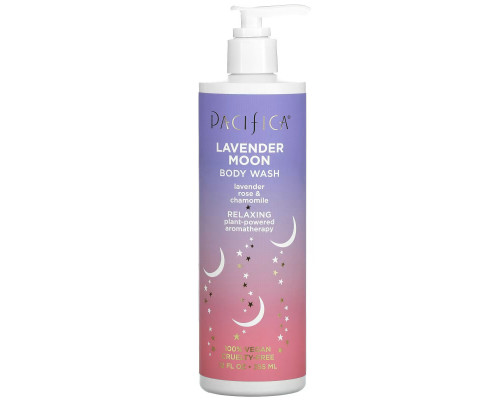 Пасифика, Lavender Moon, гель для душа, лаванда, роза и ромашка, 355 мл (12 жидк. Унций) Пасифика, Lavender Moon, гель для душа, лаванда, роза и ромашка, 355 мл (12 жидк. Унций)