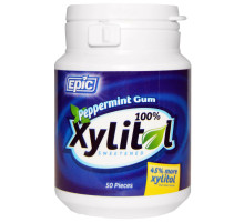 Epic Dental Peppermint Gum 50 Pieces