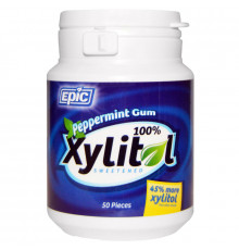Epic Dental Peppermint Gum 50 Pieces