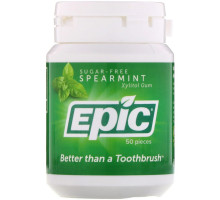 Epic Dental Spearmint Gum 50 Pieces