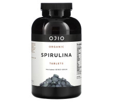 Ojio, Organic Spirulina, 500 mg, 500 Tablets