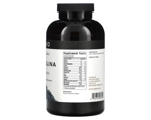 Ojio, Organic Spirulina, 500 mg, 500 Tablets Ojio, Organic Spirulina, 500 mg, 500 Tablets