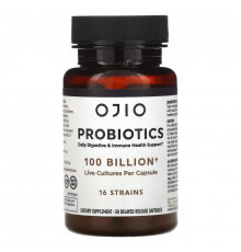 Ojio, Probiotics , 100 Billion , 30 Delayed Release Capsules