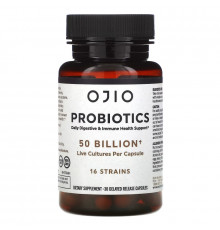 Ojio, Probiotics, 50 Billion, 30 Delayed Release Capsules