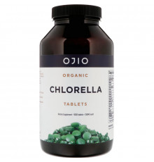 Ojio, Organic Chlorella Tablets, 250 mg, 1000 Tablets