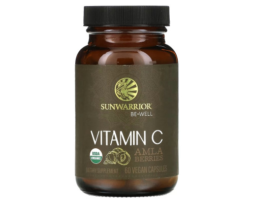 Sunwarrior, Vitamin C, 60 Vegan Capsules Sunwarrior, Vitamin C, 60 Vegan Capsules