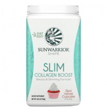 Для похудения и контроля веса Shape, Slim Collagen Boost, Red Velvet Cupcake, 1.65 lb (750 g)