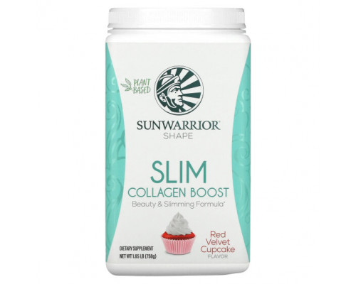 Для похудения и контроля веса Shape, Slim Collagen Boost, Red Velvet Cupcake, 1.65 lb (750 g) Для похудения и контроля веса Shape, Slim Collagen Boost, Red Velvet Cupcake, 1.65 lb (750 g)