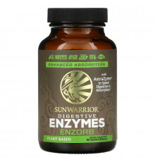 Sunwarrior, Enzorb Digestive Enzymes, 90 Vegan Capsules