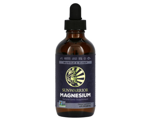 Sunwarrior, Magnesium 4 fl oz (118 ml) Sunwarrior, Magnesium 4 fl oz (118 ml)