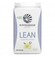 Sunwarrior, Постный коктейль из суперфудов, ваниль, 720 г (1,59 фунта)