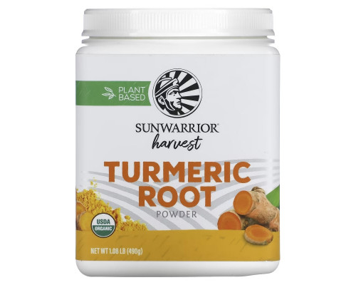 Sunwarrior, Turmeric Root Powder , 1.08 lb (490 g) Sunwarrior, Turmeric Root Powder , 1.08 lb (490 g)