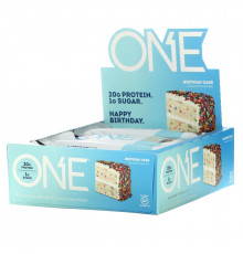 Oh Yeah!, One, Birthday Cake, 12 Bars, 2.12 oz (60 g) Each