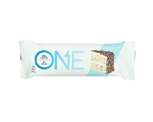 Oh Yeah!, One, Birthday Cake, 12 Bars, 2.12 oz (60 g) Each Oh Yeah!, One, Birthday Cake, 12 Bars, 2.12 oz (60 g) Each
