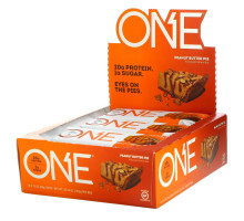 Oh Yeah! One Bar Peanut Butter Pie Flavor 12 Bars 2.12 oz (60 g) Each