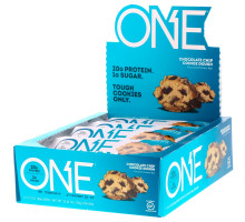 Oh Yeah! One Chocolate Chip Cookie Dough Flavor 12 Bars 2.12 oz (60 g) Per Bar