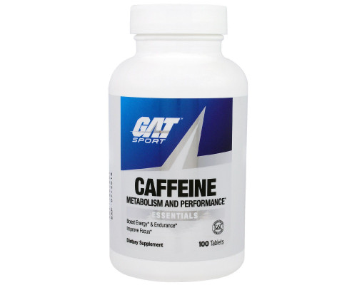 GAT, Caffeine Metabolism and Performance, Essentials, 100 Tablets GAT, Caffeine Metabolism and Performance, Essentials, 100 Tablets