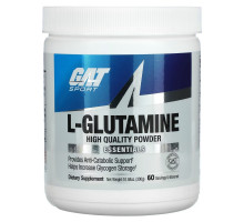GAT, L-глютамин, без добавок, 300 г (10,58 унций)