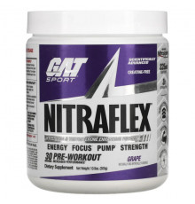 Ресвератрол GAT, Sport, Nitraflex, виноград, 309 г (10,9 унции)