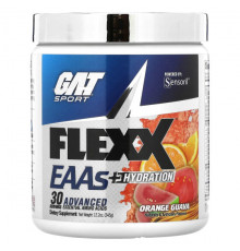 Аминокислоты GAT, Flexx EAA + Hydration, апельсиновая гуава, 345 г (12,2 унции)
