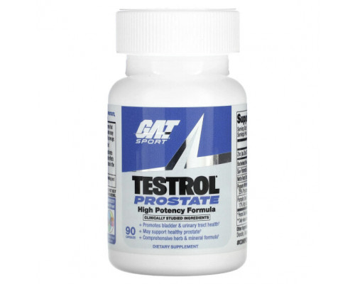 Мужское здоровье GAT, Sport, Testrol для простаты, 90 капсул Мужское здоровье GAT, Sport, Testrol для простаты, 90 капсул