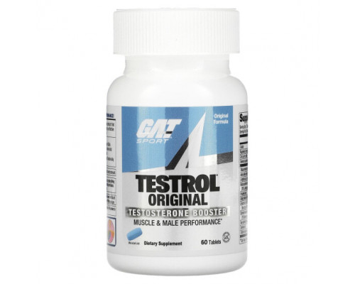 Мужское здоровье Testrol Original, Testosterone Booster, 60 Tablets Мужское здоровье Testrol Original, Testosterone Booster, 60 Tablets