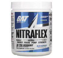 GAT Nitraflex Blue Raspberry 10.6 oz (300 g)