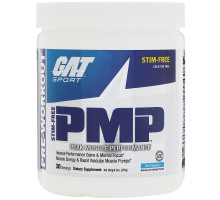 GAT PMP Pre-Workout Peak Muscle Performance Blue Raspberry 9 oz (255 g)