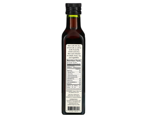 Pure Indian Foods, Органическое масло чёрного тмина, Холодного отжима, Нерафинированное, 250 мл Pure Indian Foods, Органическое масло чёрного тмина, Холодного отжима, Нерафинированное, 250 мл