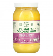 Pure Indian Foods Coconut Ghee Organic & Virgin PrimalFat 15 oz (425 g)