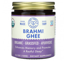 Аюрведа Pure Indian Foods, Гхи брахми, 150 г (5,3 унции)