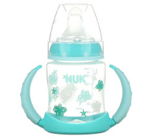 NUK, Transition Cup, Learner Cup, 6+ Months, Blue, 1 Cup, 5 oz (150 ml)