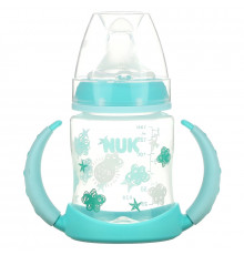 NUK, Transition Cup, Learner Cup, 6+ Months, Blue, 1 Cup, 5 oz (150 ml)