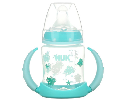 NUK, Transition Cup, Learner Cup, 6+ Months, Blue, 1 Cup, 5 oz (150 ml) NUK, Transition Cup, Learner Cup, 6+ Months, Blue, 1 Cup, 5 oz (150 ml)