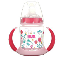 NUK, Чашка для обучения, от 6 месяцев, сердца, 1 чашка, 150 мл (5 унций)