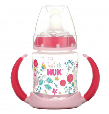 NUK, Чашка для обучения, от 6 месяцев, сердца, 1 чашка, 150 мл (5 унций)