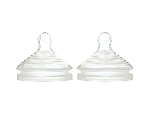 NUK, Simply Natural, Slow Flow Bottle Nipples, 0 + Months, 2 Nipples NUK, Simply Natural, Slow Flow Bottle Nipples, 0 + Months, 2 Nipples