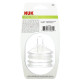 NUK, Simply Natural, Slow Flow Bottle Nipples, 0 + Months, 2 Nipples